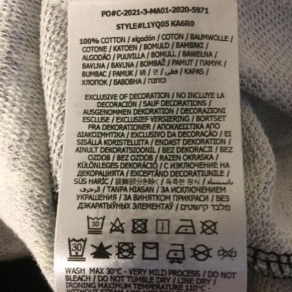 GUESS Youth Boy's Long Sleeve T-Shirt Size 12, Black - Picture 8 of 8